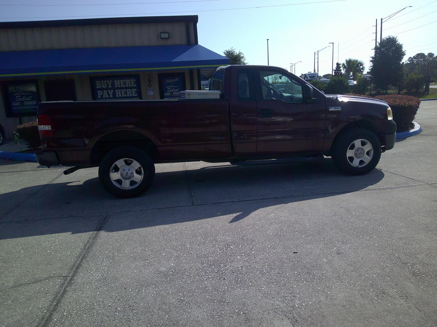 2006 RED FORD F-150 (1FTRF14WX6N) , located at 390 Hansen Avenue, Orange Park, FL, 32065, (904) 276-7933, 30.130497, -81.787529 - Photo#2